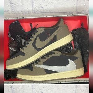 Nike Jordan 1 x Travis Scott Retro Low OG SP Mocha CQ4277-001 Size 10